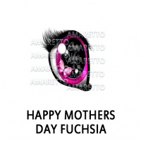 Happy Mothers Day Fuchsia