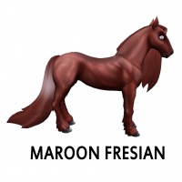 Maroon Fresian