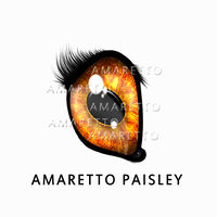 Amaretto Paisley Eye