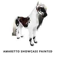 Amaretto Showcase Painted