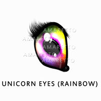 Unicorn Eyes (Rainbow)