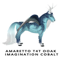 Amaretto T4T OOAK Imagination Cobalt