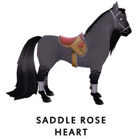 Saddle Red Rose