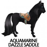 Saddle Aquamarine Dazzle