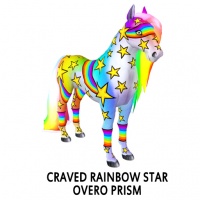 Craved Rainbow Star Overo Prism