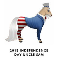 2015 Independence Day – Uncle Sam Horse