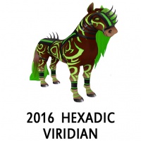 2016 OOAK Hexadic Viridian