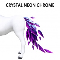 Crystal Neon Chrome Tail