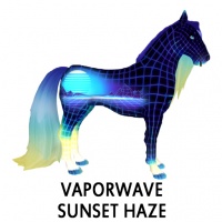 10th Anniversary OOAK Vaporwave - Sunset Haze