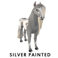 Silver Painted