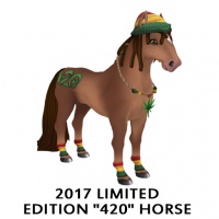 2017 Limited Edition "420" Horse