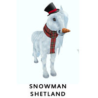 Amaretto Limited Edition- Snowman Shetland