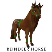 Reindeer Horse