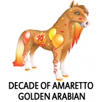 Decade of Amaretto Golden Arabian