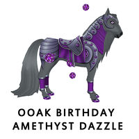 Amethyst Dazzle Saddle