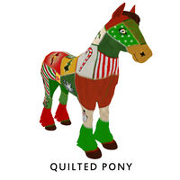 Amaretto Limited Edition Horse – Quilted Pony