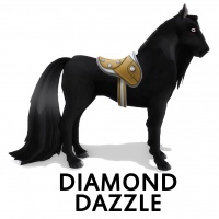 Saddle Diamond Dazzle