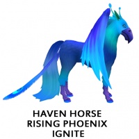 Haven Horse Rising Phoenix Ignite