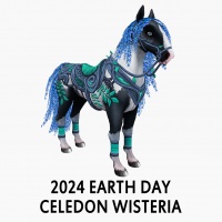 2024 Earth Day - Celedon Wisteria