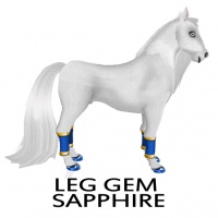 Leg Gem Sapphire