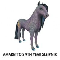 Amaretto's 9th Year- Sleipnir