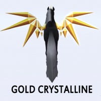 Gold Crystalline