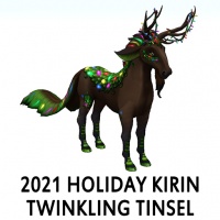 2021 Holiday Kirin - Twinkling Tinsel