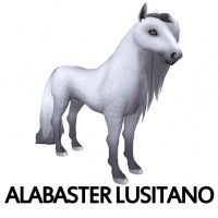 Alabaster Lusitano