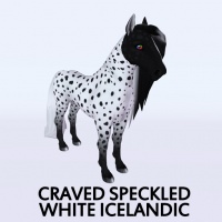 Craved Speckled White Icelandic