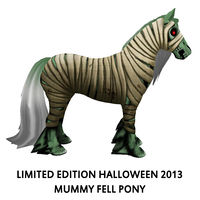 Limited Edition Halloween 2013 Mummy Fell Pony