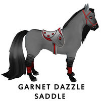 Saddle Garnet Dazzle