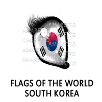 Flags of the World - South Korea February 1 - February 29