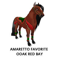 Amaretto Favorite OOAK Red Bay