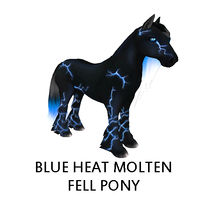 Blue Heat Molten Fell Pony