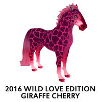 2016 Wild Love Edition Giraffe – Cherry