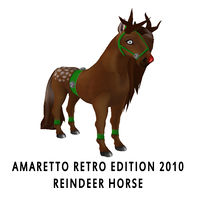 Amaretto Retro Edition 2010 – Reindeer Horse