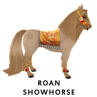 Roan Showhorse