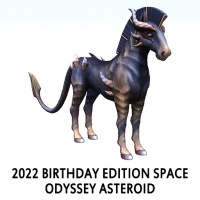 2022 Birthday Edition Space Odyssey - Asteroid