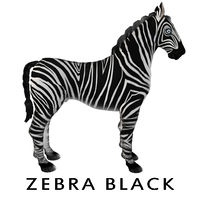 Charmed Zebra Black