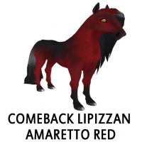 Comeback Lipizzan - Amaretto Red