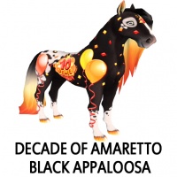 Decade of Amaretto Black Appaloosa