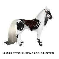 Amaretto Showcase Painted