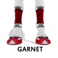 Leg Gem Garnet