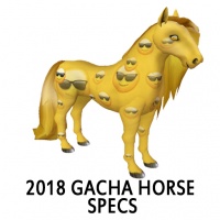 2018 Gacha Horse Specs