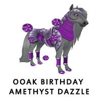 OOAK Birthday Amethyst Dazzle