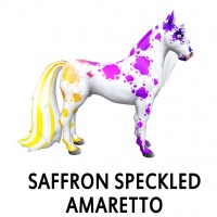 Saffron Speckled Amaretto