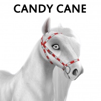 Candy Cane Bridle