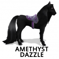 Saddle Amethyst Dazzle