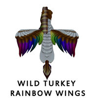 Wild Turkey Rainbow Wing